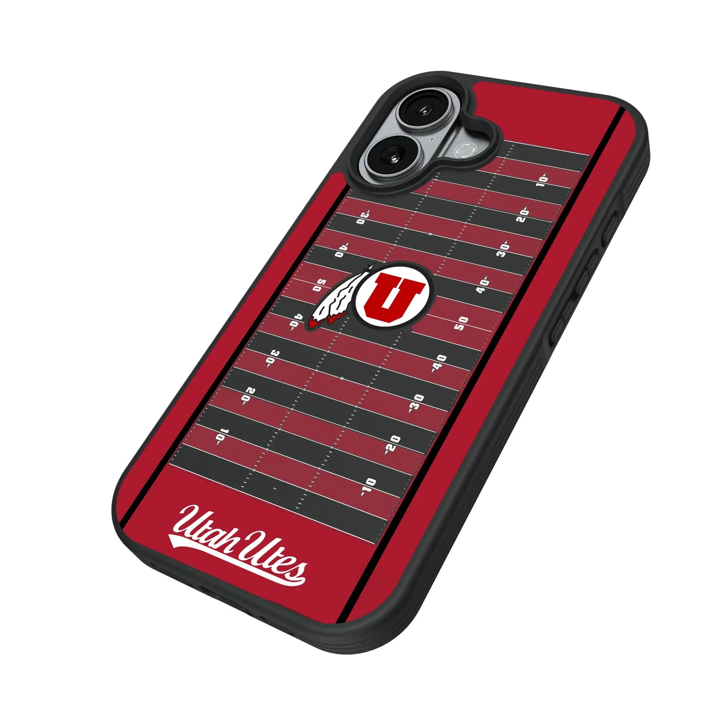 University of Utah Utes Field Bump Phone Case for Apple iPhone