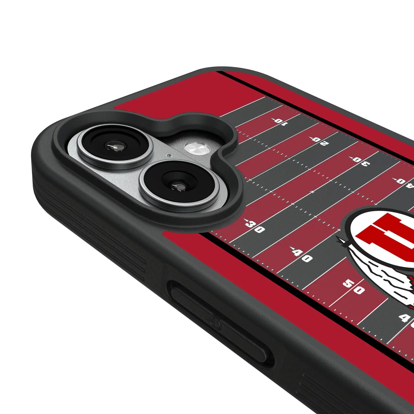 University of Utah Utes Field Bump Phone Case for Apple iPhone