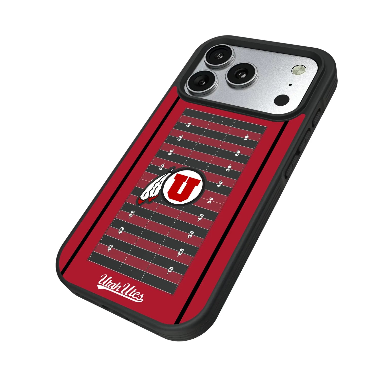 University of Utah Utes Field Bump Phone Case for Apple iPhone