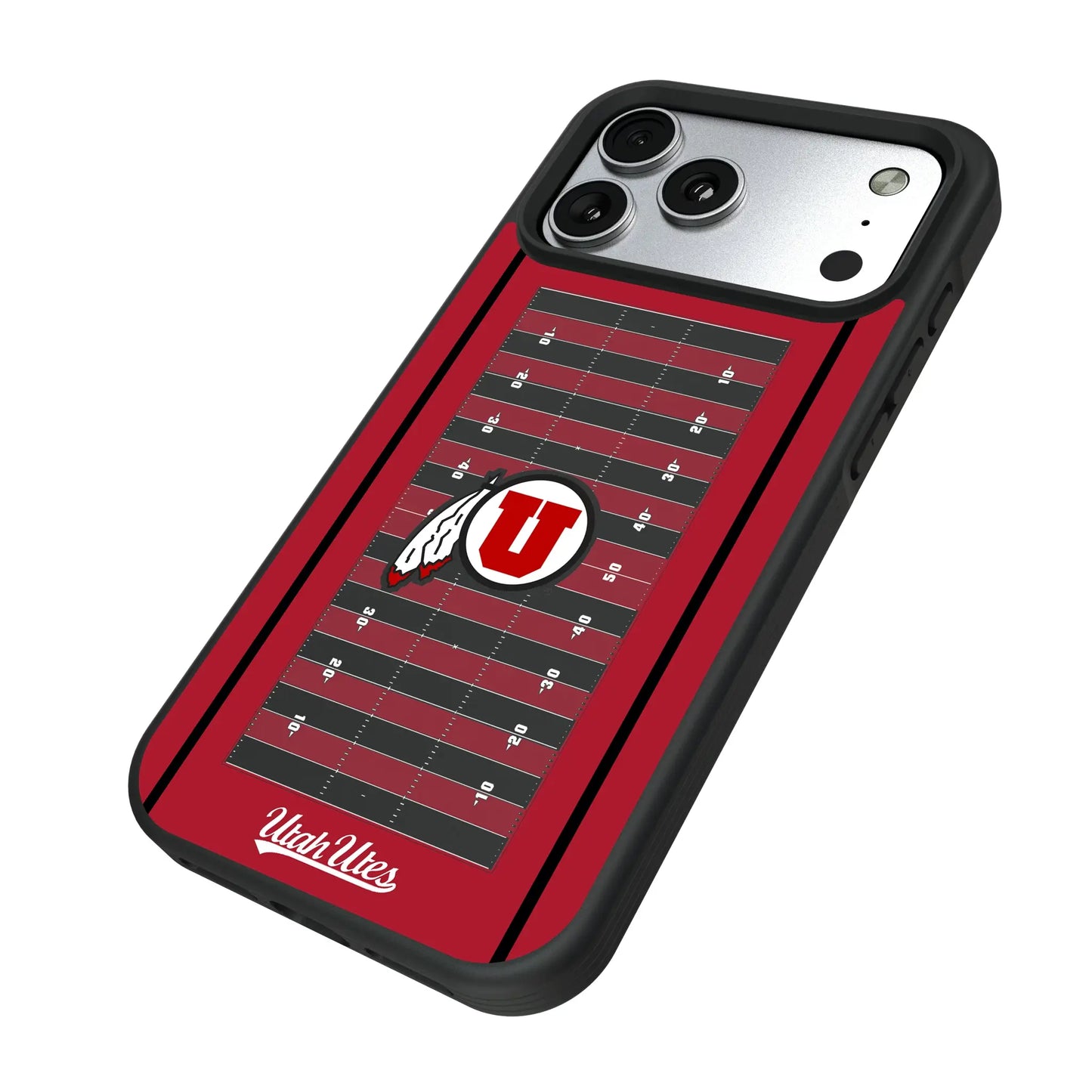 University of Utah Utes Field Bump Phone Case for Apple iPhone