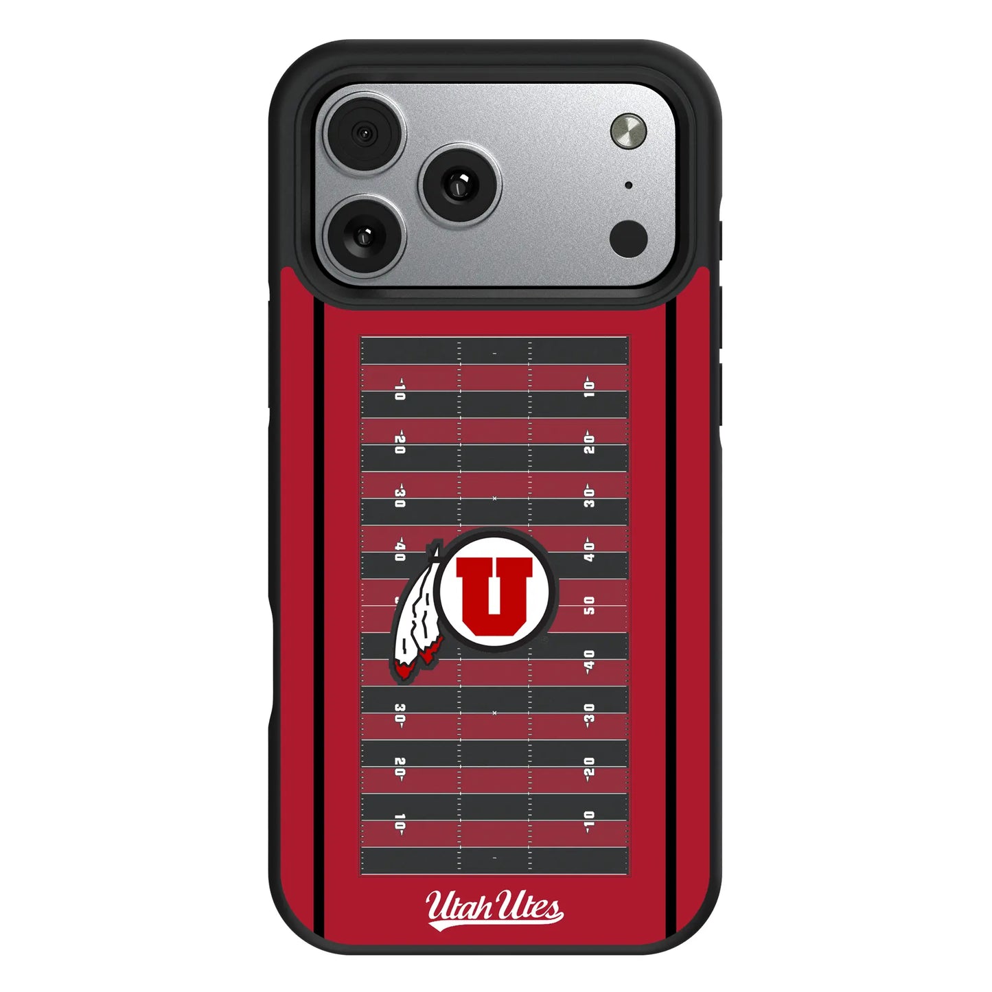 University of Utah Utes Field Bump Phone Case for Apple iPhone