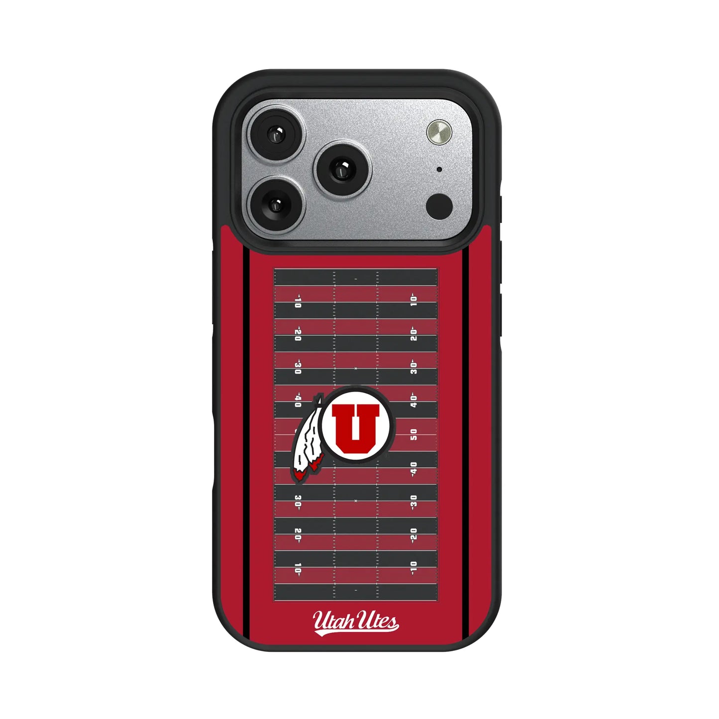 University of Utah Utes Field Bump Phone Case for Apple iPhone