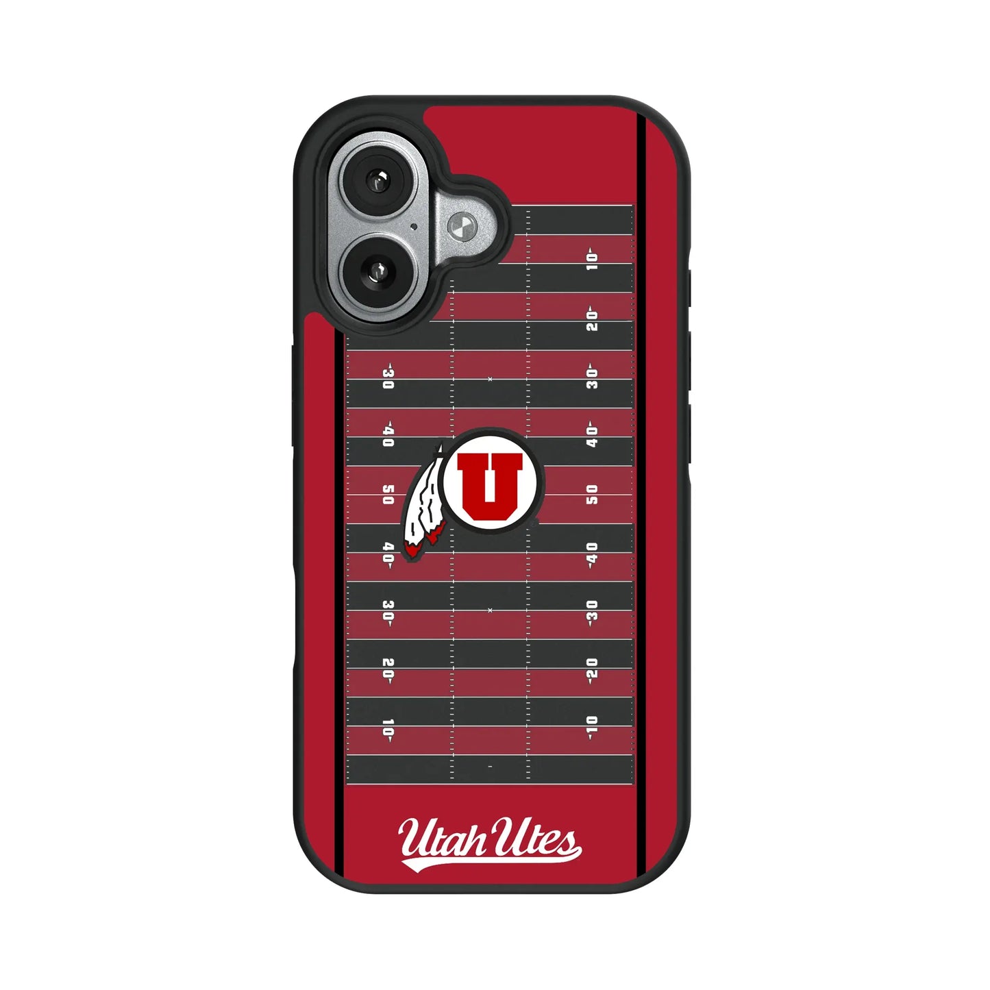 University of Utah Utes Field Bump Phone Case for Apple iPhone