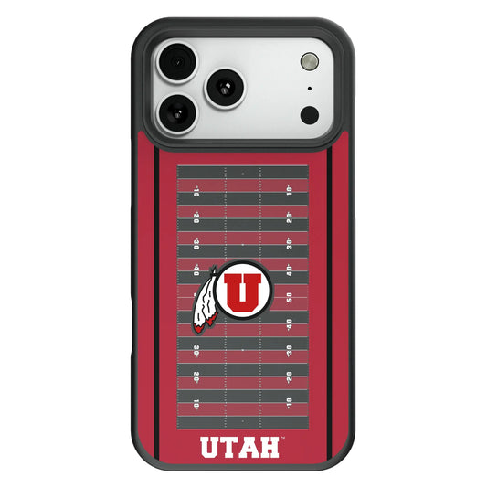 University of Utah Utes Field Bump Phone Case for Apple iPhone