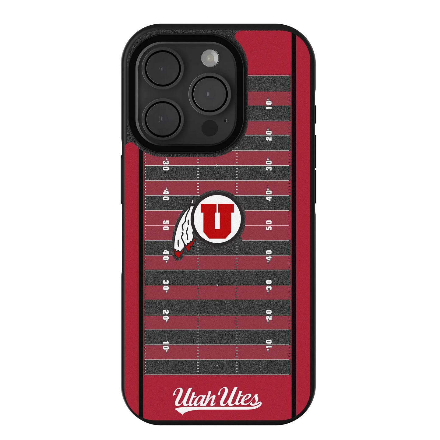 University of Utah Utes Field Bump Phone Case for Apple iPhone