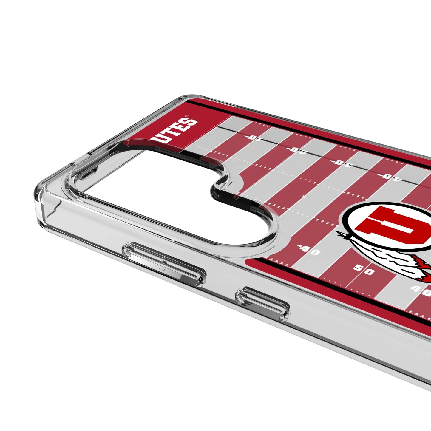 University of Utah Utes Field Clear Phone Case for Samsung Galaxy