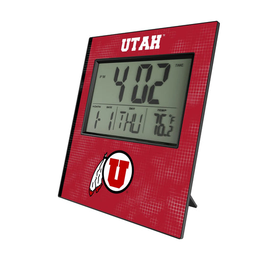 University of Utah Utes Hatch Wall Clock