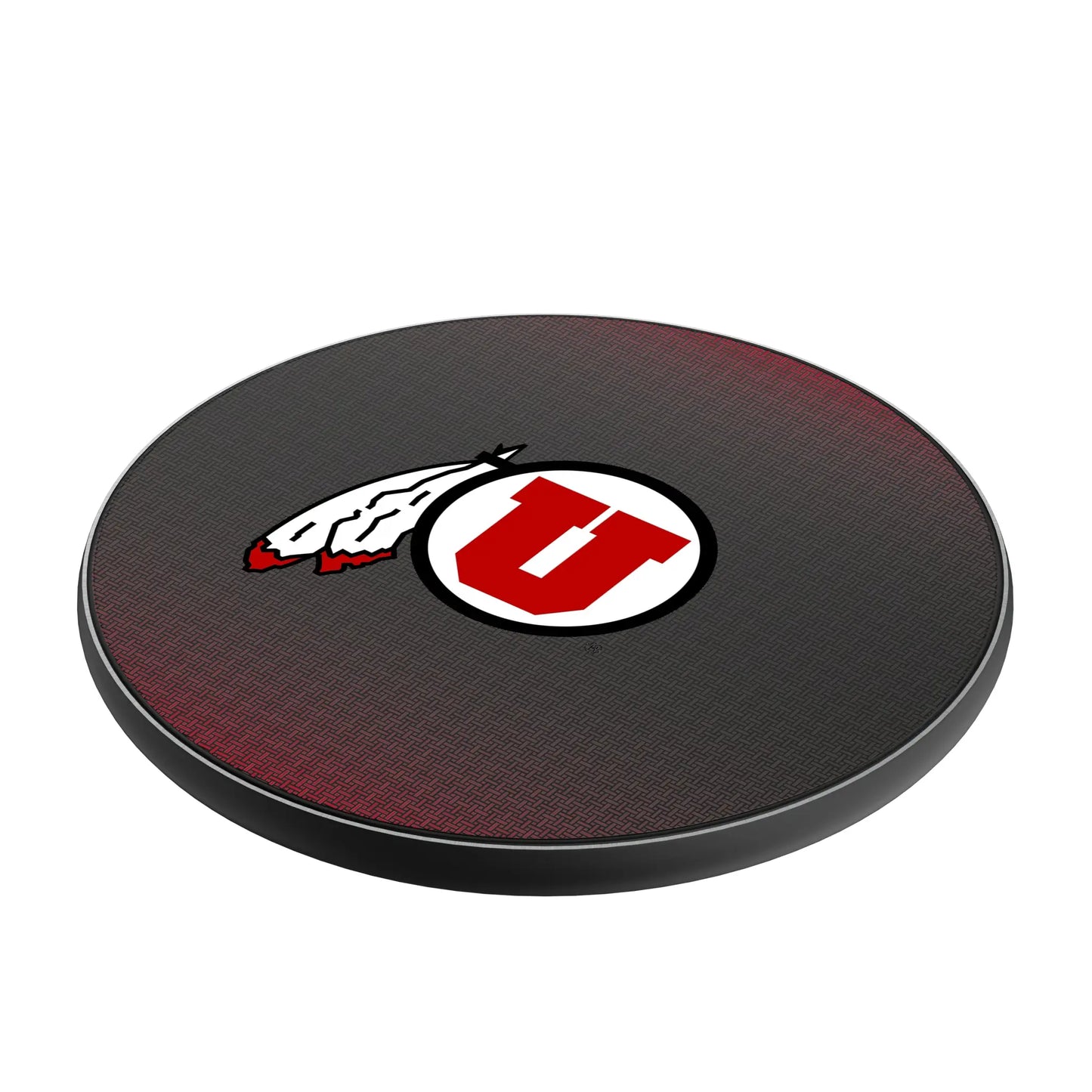 University of Utah Utes Linen 15-Watt Wireless Charger