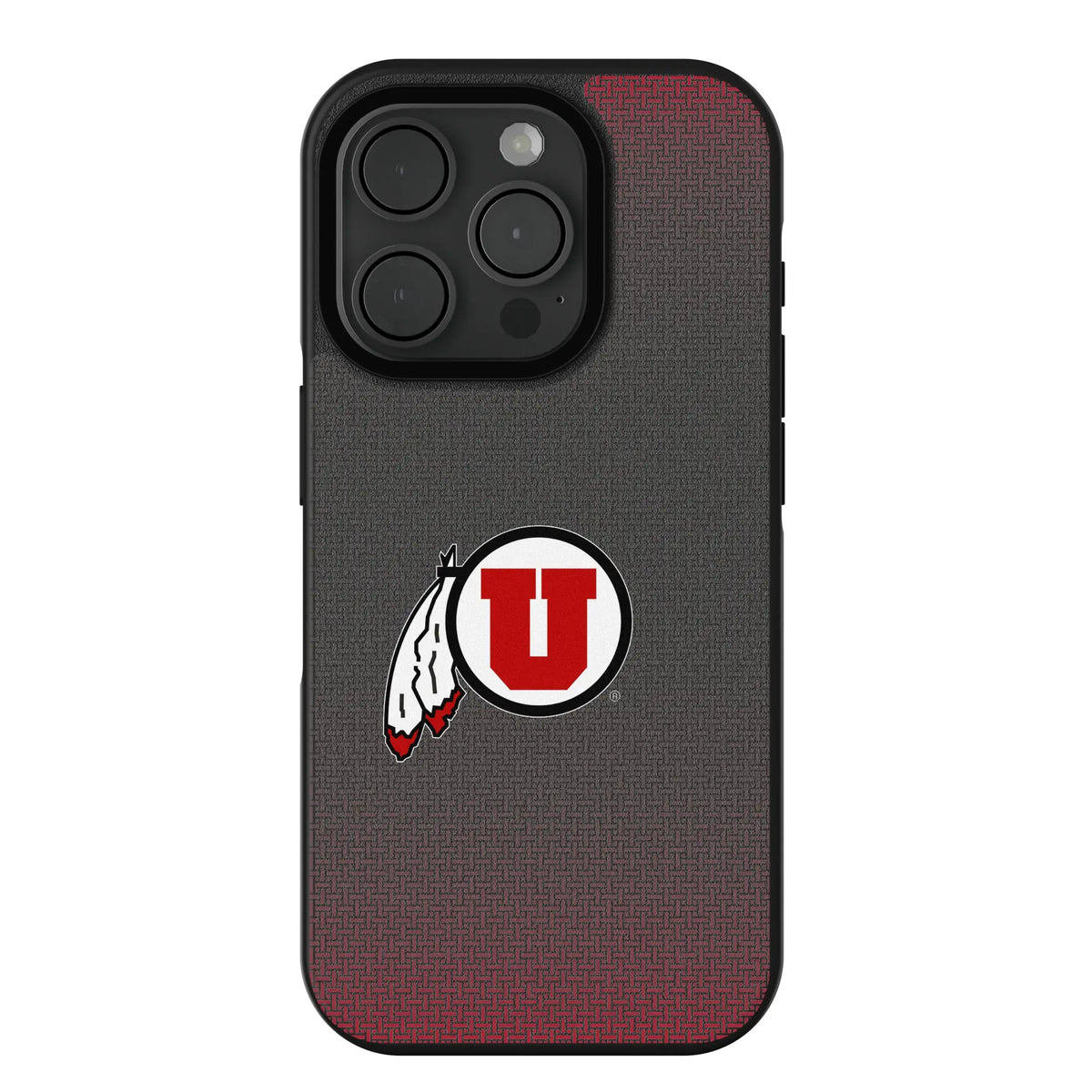 University of Utah Utes Linen Bump Phone Case for Apple iPhone