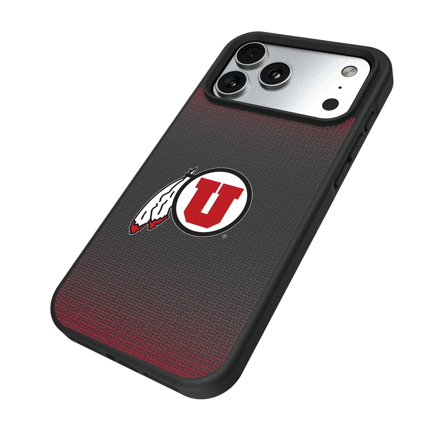 University of Utah Utes Linen Bump Phone Case for Apple iPhone