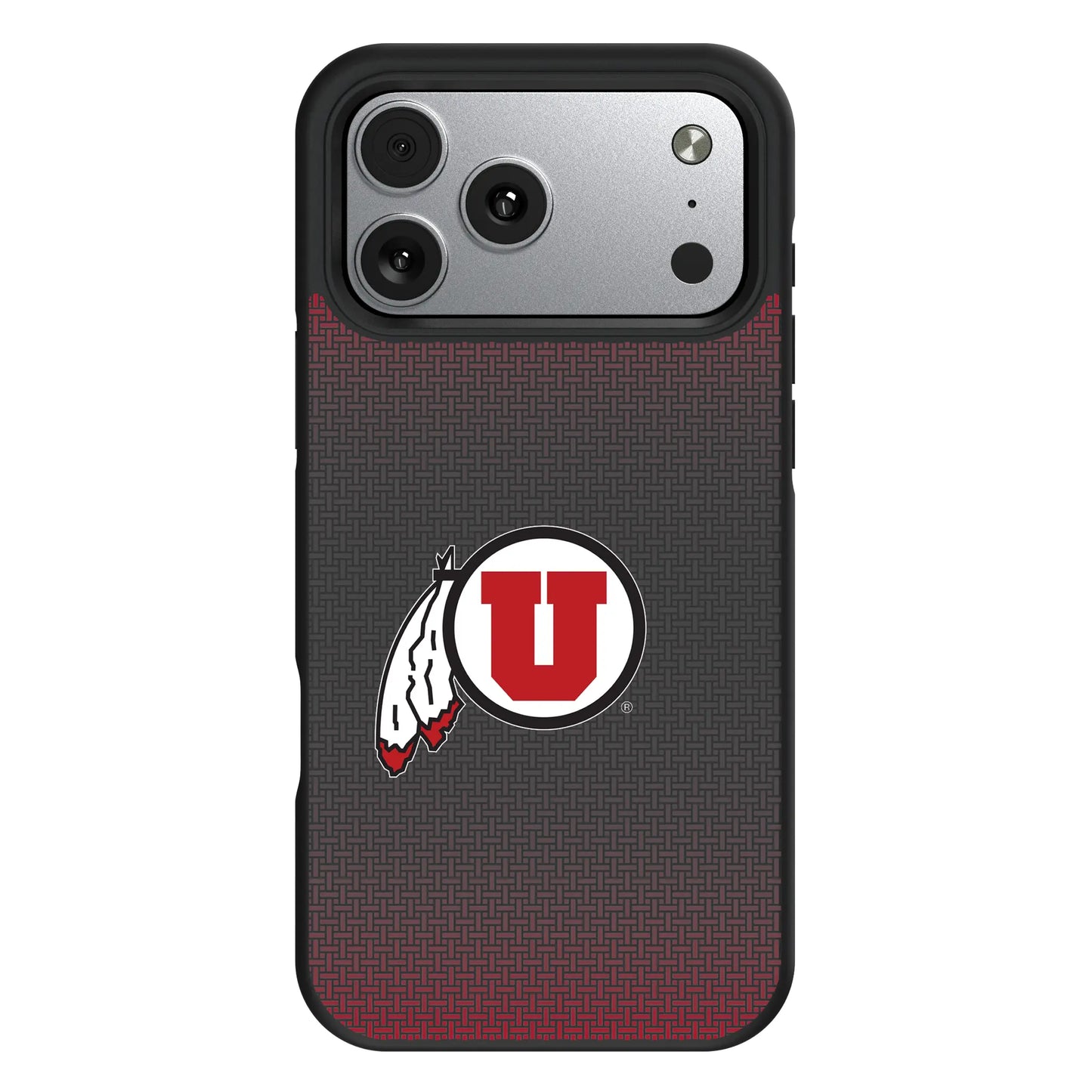University of Utah Utes Linen Bump Phone Case for Apple iPhone