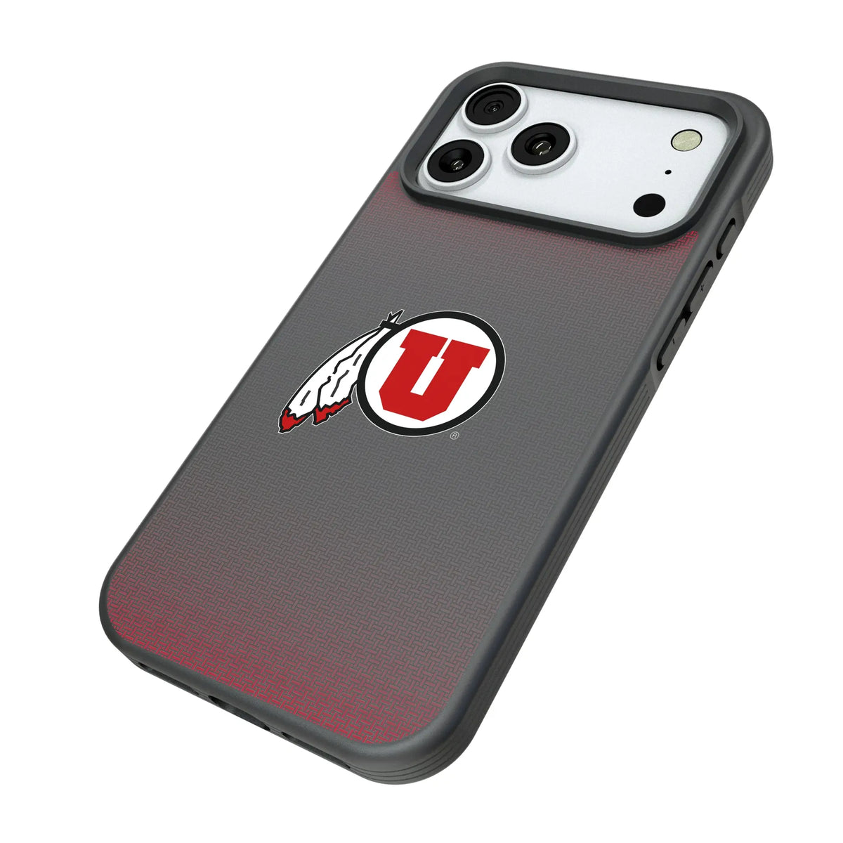 University of Utah Utes Linen Bump Phone Case for Apple iPhone