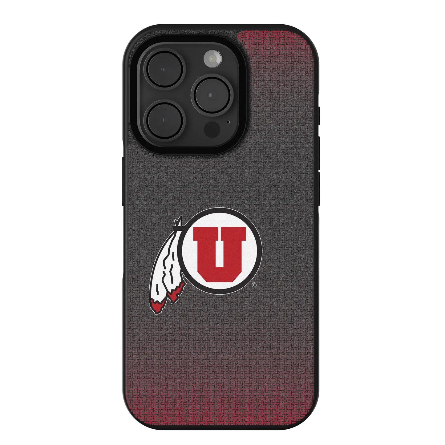 University of Utah Utes Linen Bump Phone Case for Apple iPhone