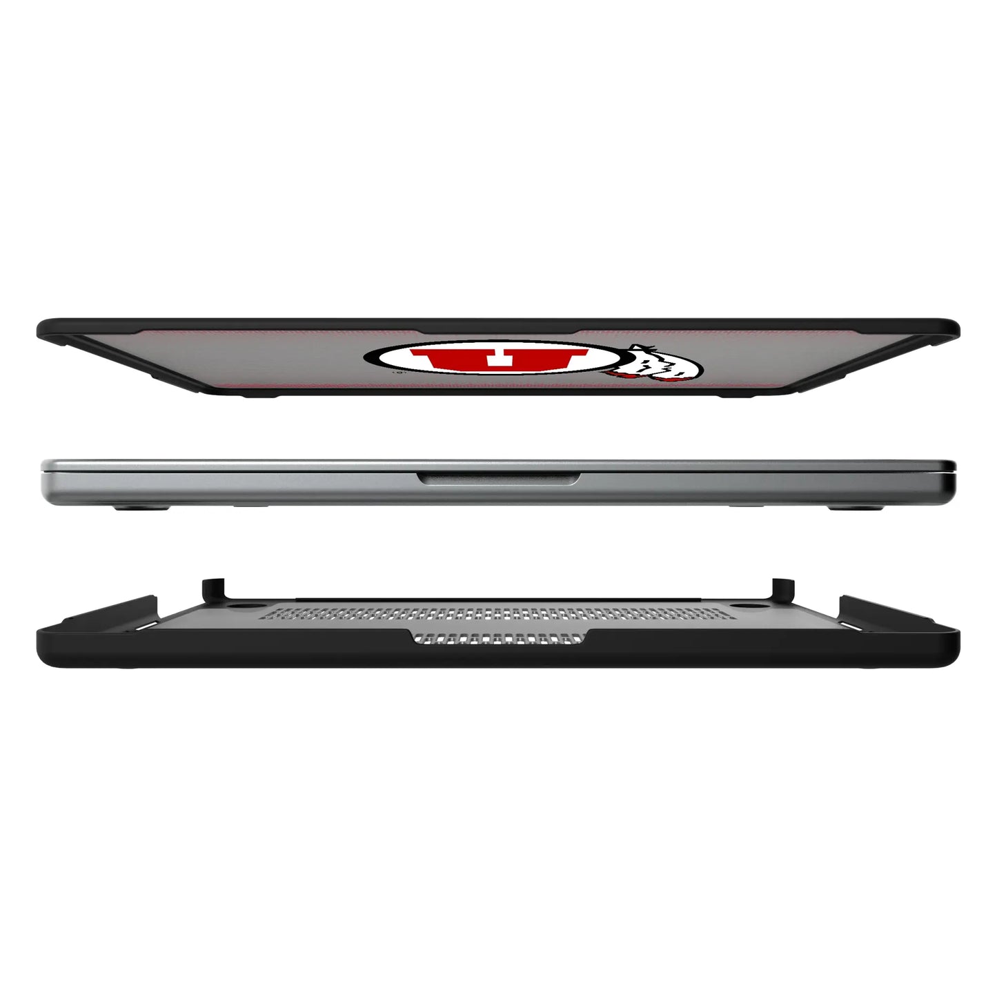 University of Utah Utes Linen Laptop Case for Apple MacBook