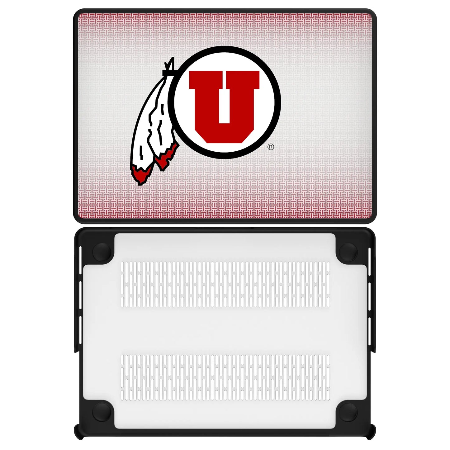 University of Utah Utes Linen Laptop Case for Apple MacBook