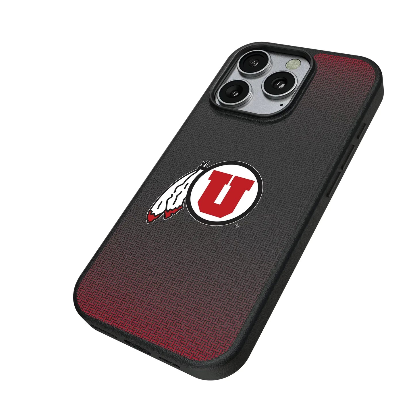 University of Utah Utes Linen MagSafe Compatible Phone Case for Apple iPhone