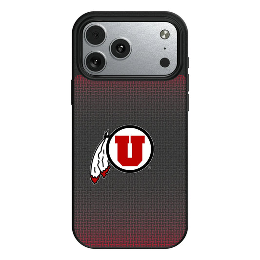 University of Utah Utes Linen MagSafe Compatible Phone Case for Apple iPhone