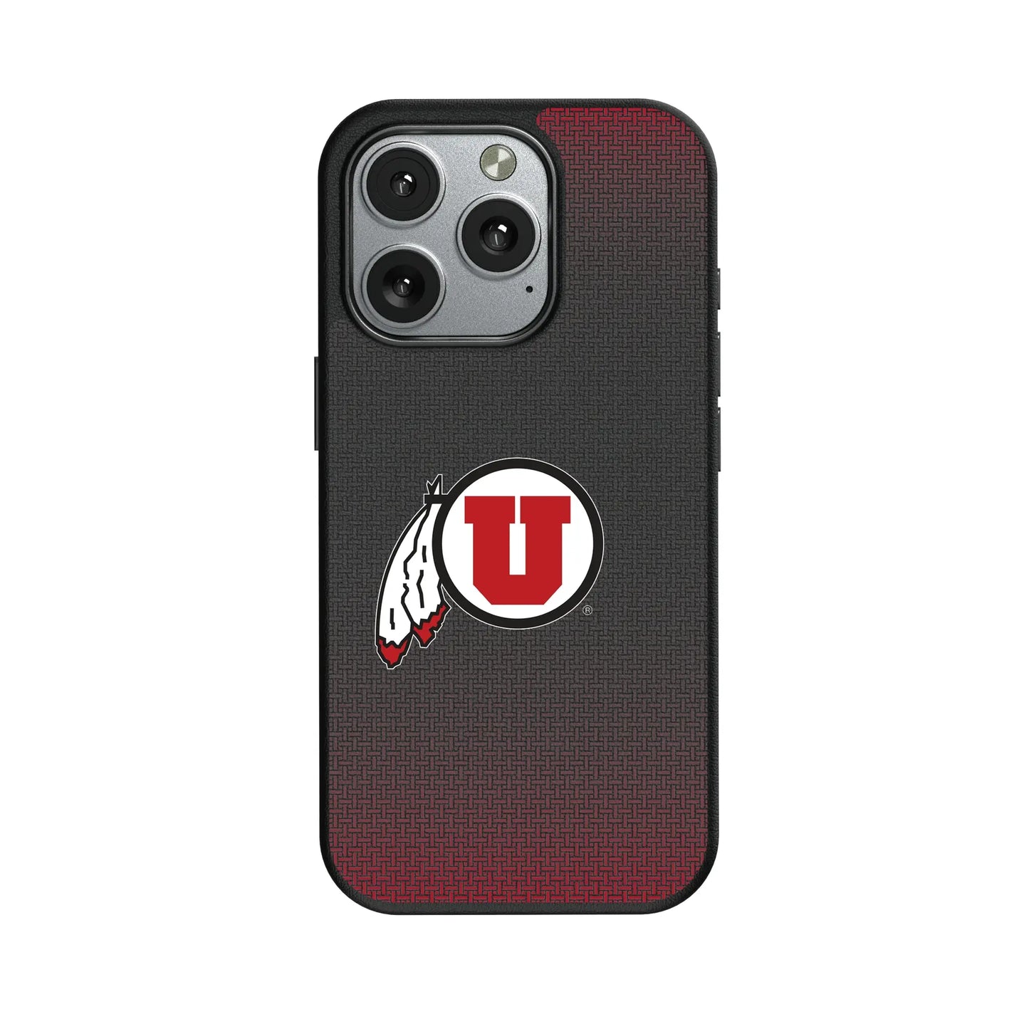 University of Utah Utes Linen MagSafe Compatible Phone Case for Apple iPhone