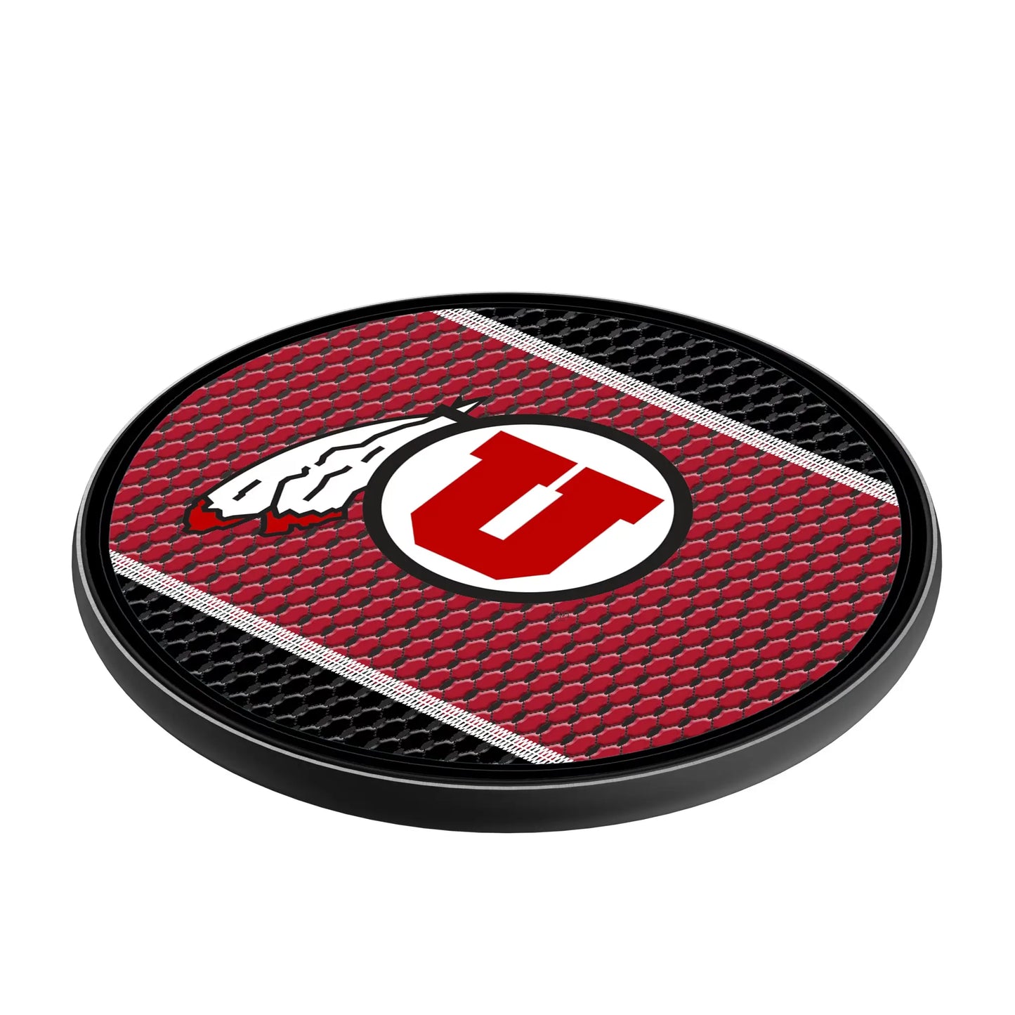 University of Utah Utes Mesh 15-Watt Wireless Charger