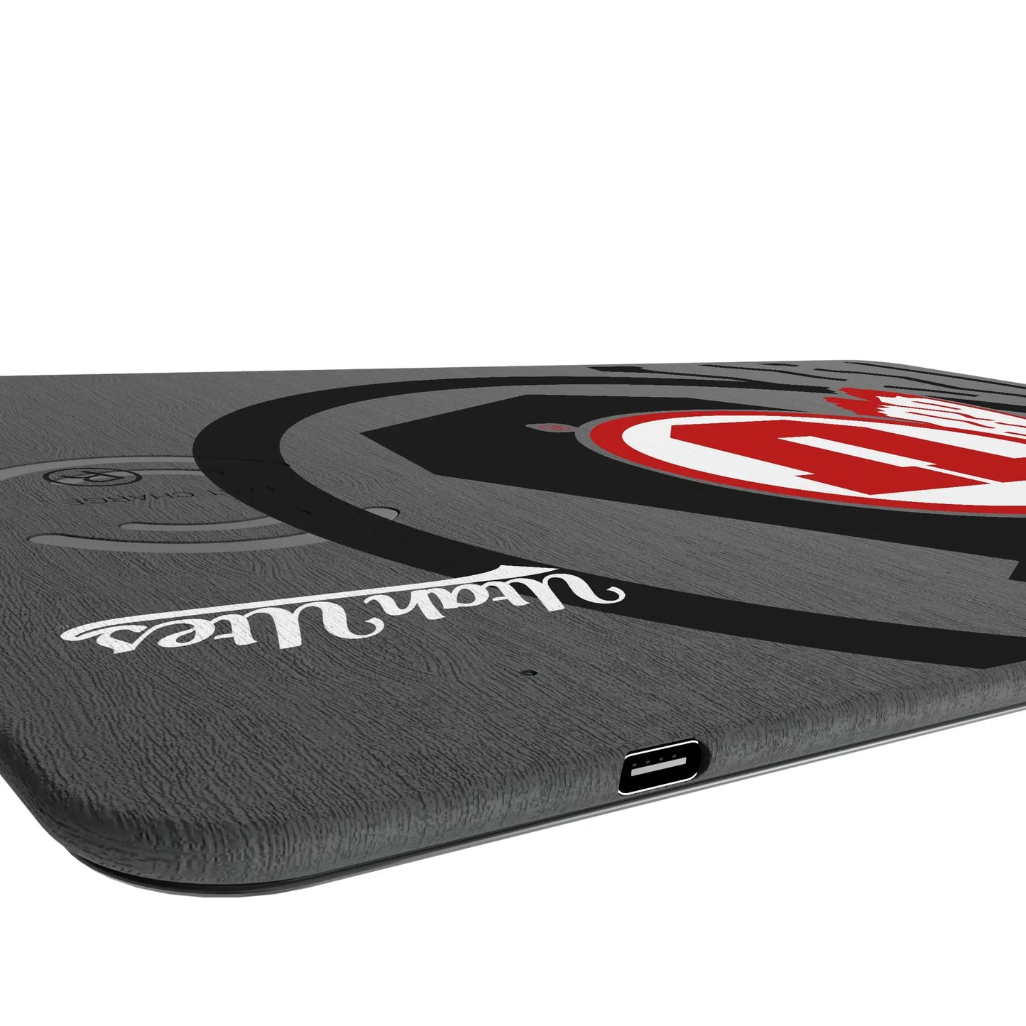 University of Utah Utes Monocolor Tilt 15-Watt Wireless Charger and Mouse Pad