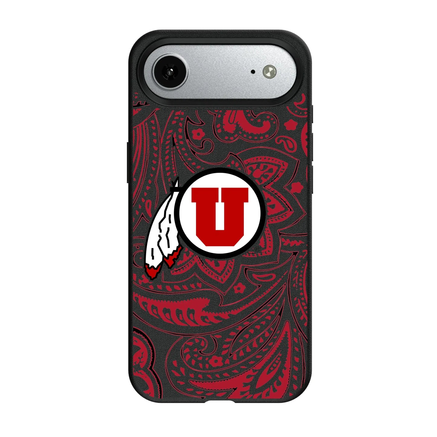 University of Utah Utes Paisley MagSafe Compatible Phone Case for Apple iPhone
