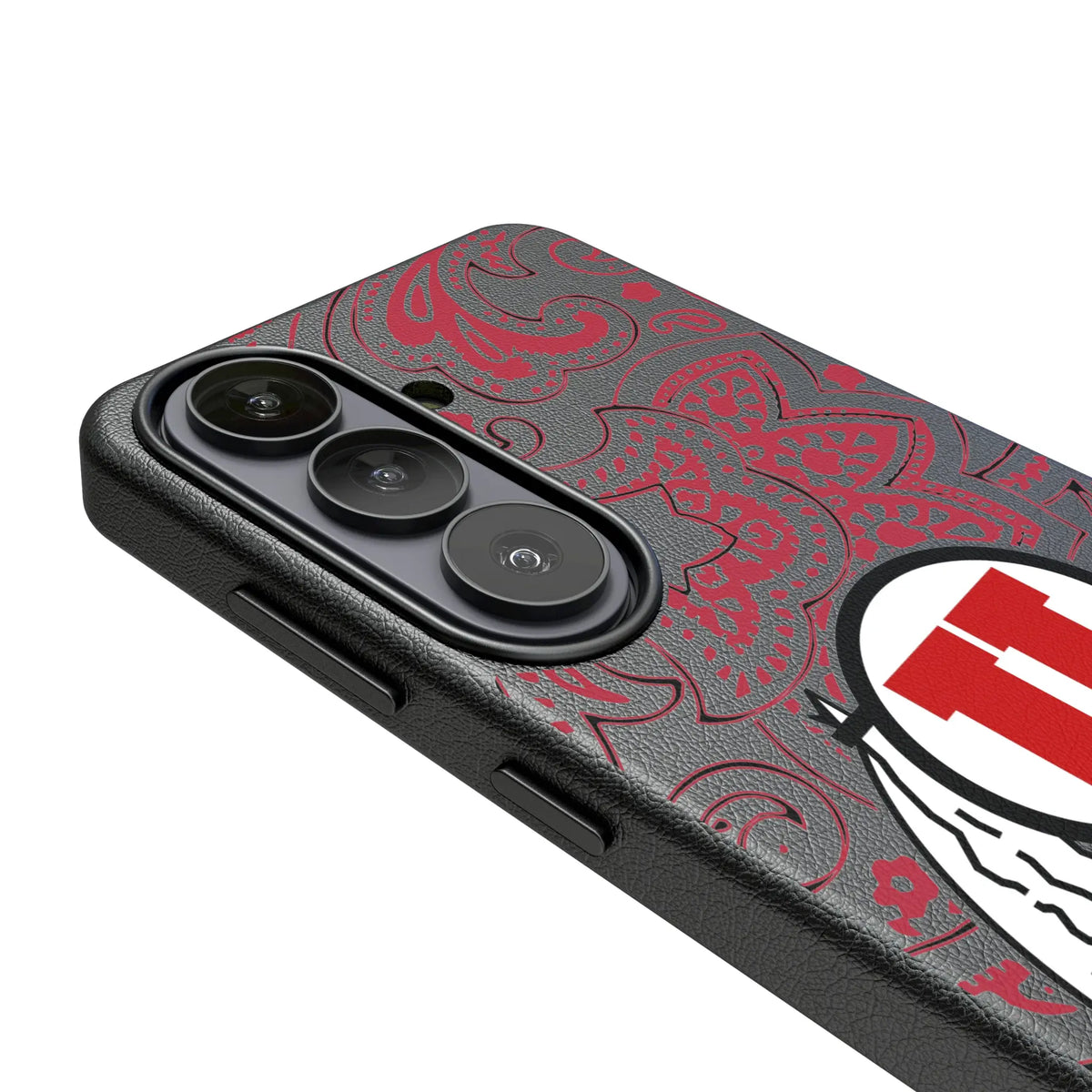 University of Utah Utes Paisley MagSafe Compatible Phone Case for Samsung Galaxy