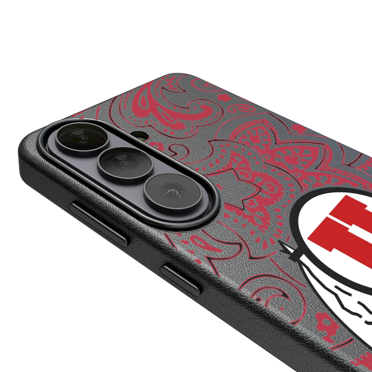 University of Utah Utes Paisley MagSafe Compatible Phone Case for Samsung Galaxy