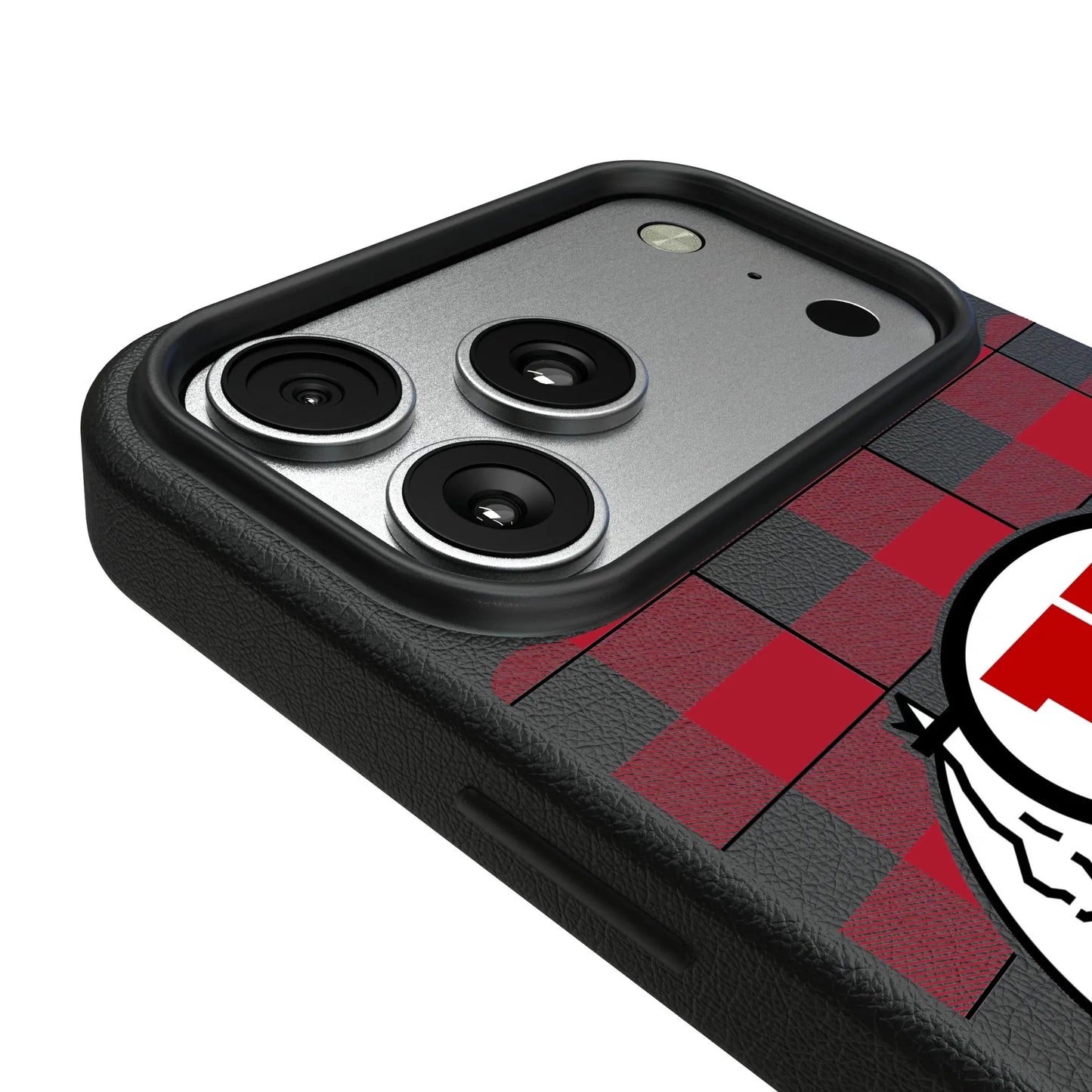 University of Utah Utes Plaid MagSafe Compatible Phone Case for Apple iPhone