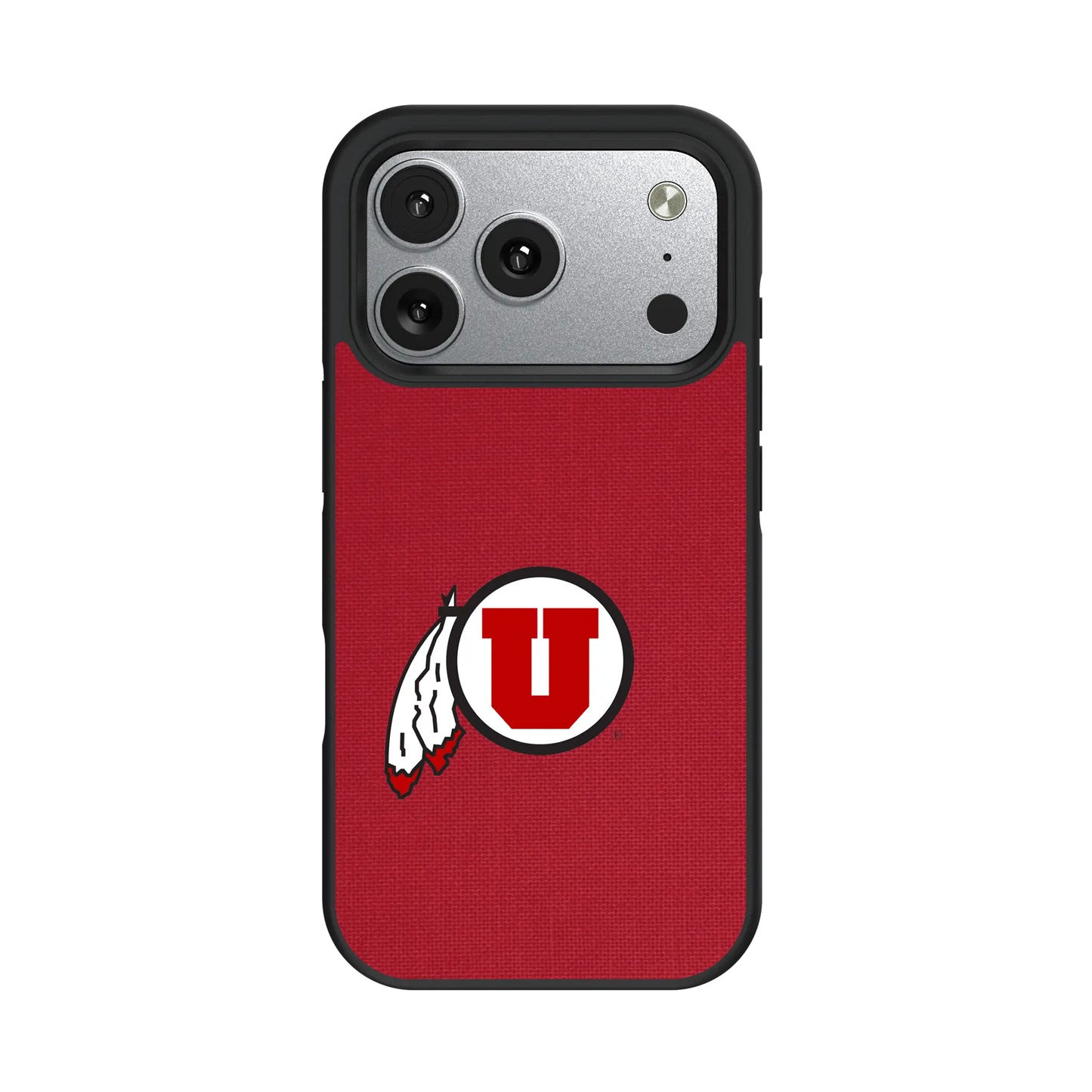 University of Utah Utes Solid Bump Phone Case for Apple iPhone