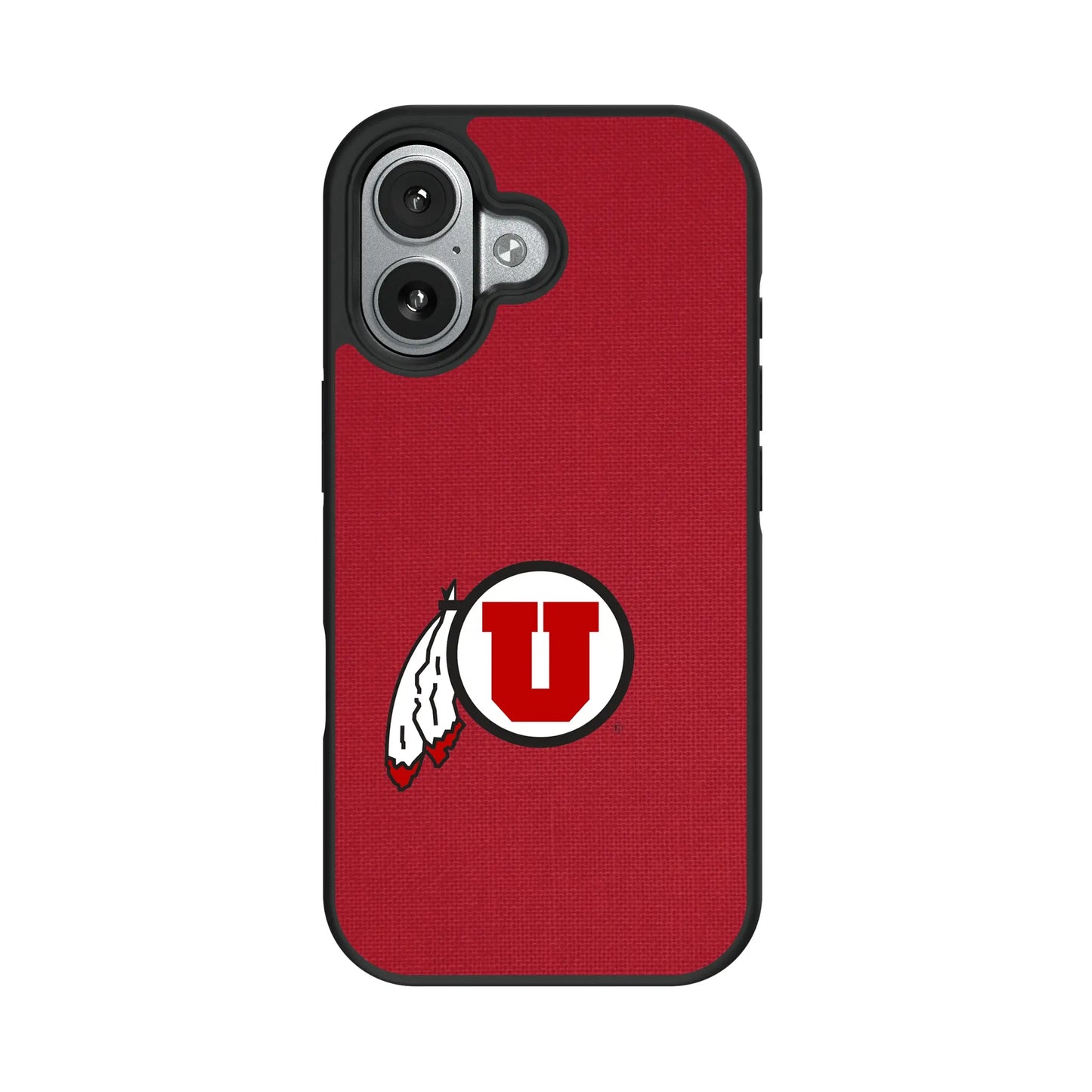 University of Utah Utes Solid Bump Phone Case for Apple iPhone