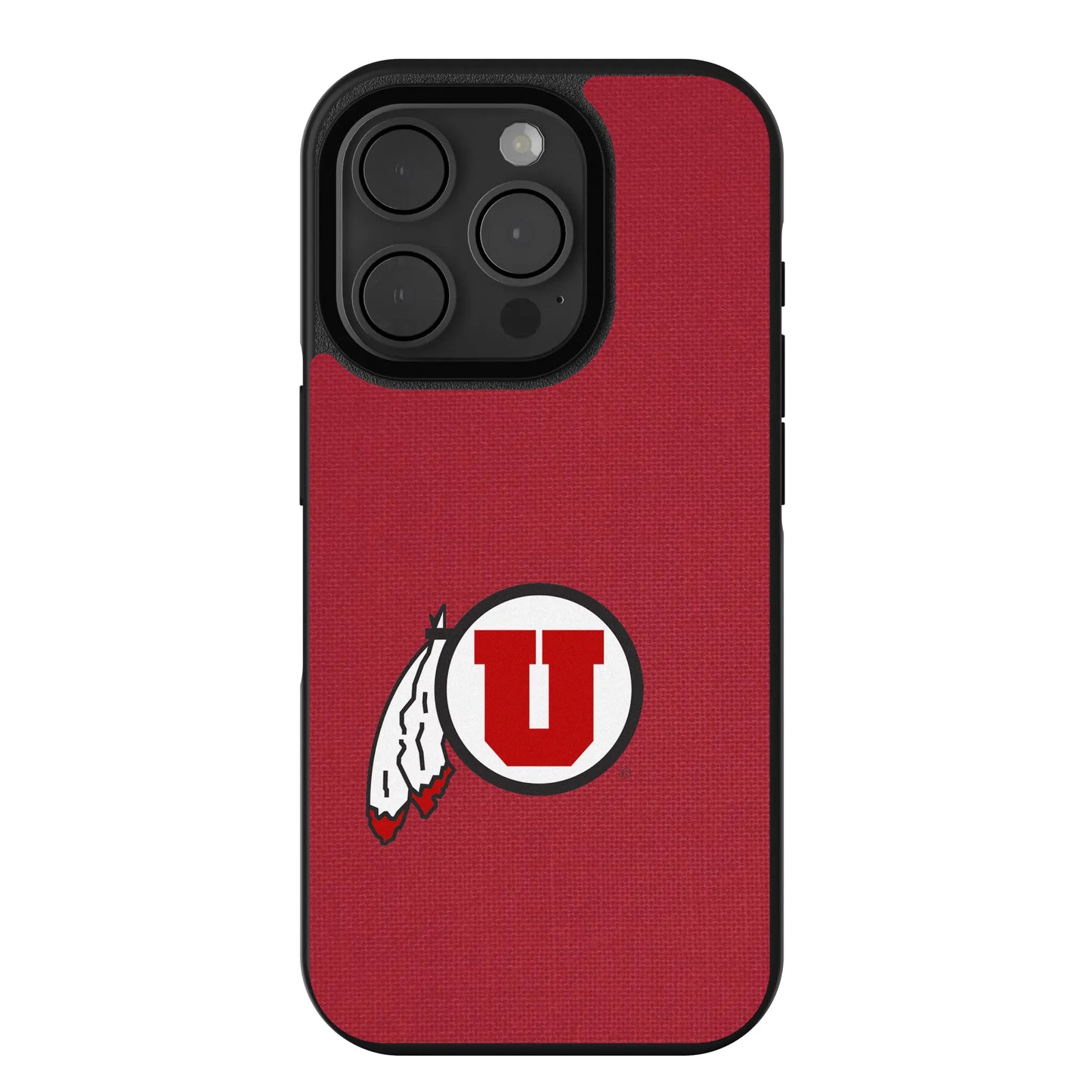 University of Utah Utes Solid Bump Phone Case for Apple iPhone
