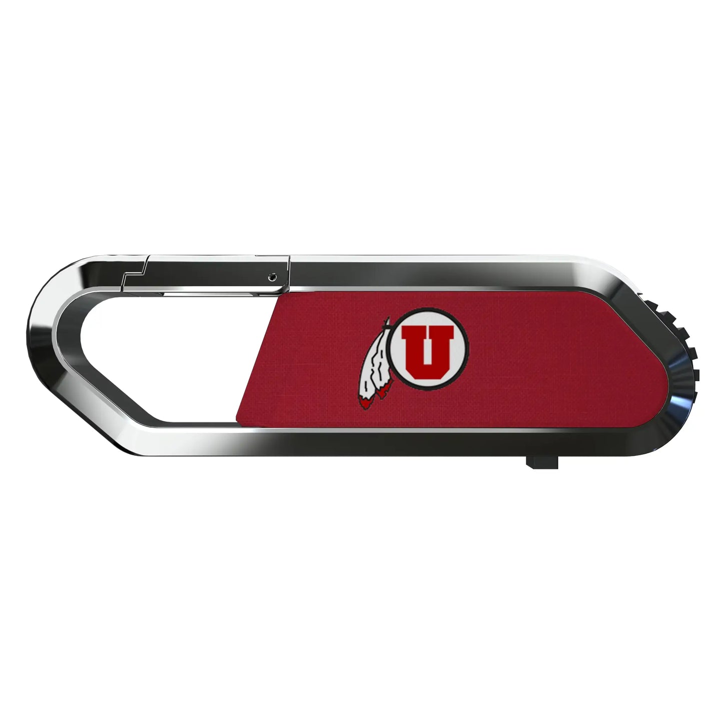 University of Utah Utes Solid USB 64GB Clip Style Flash Drive