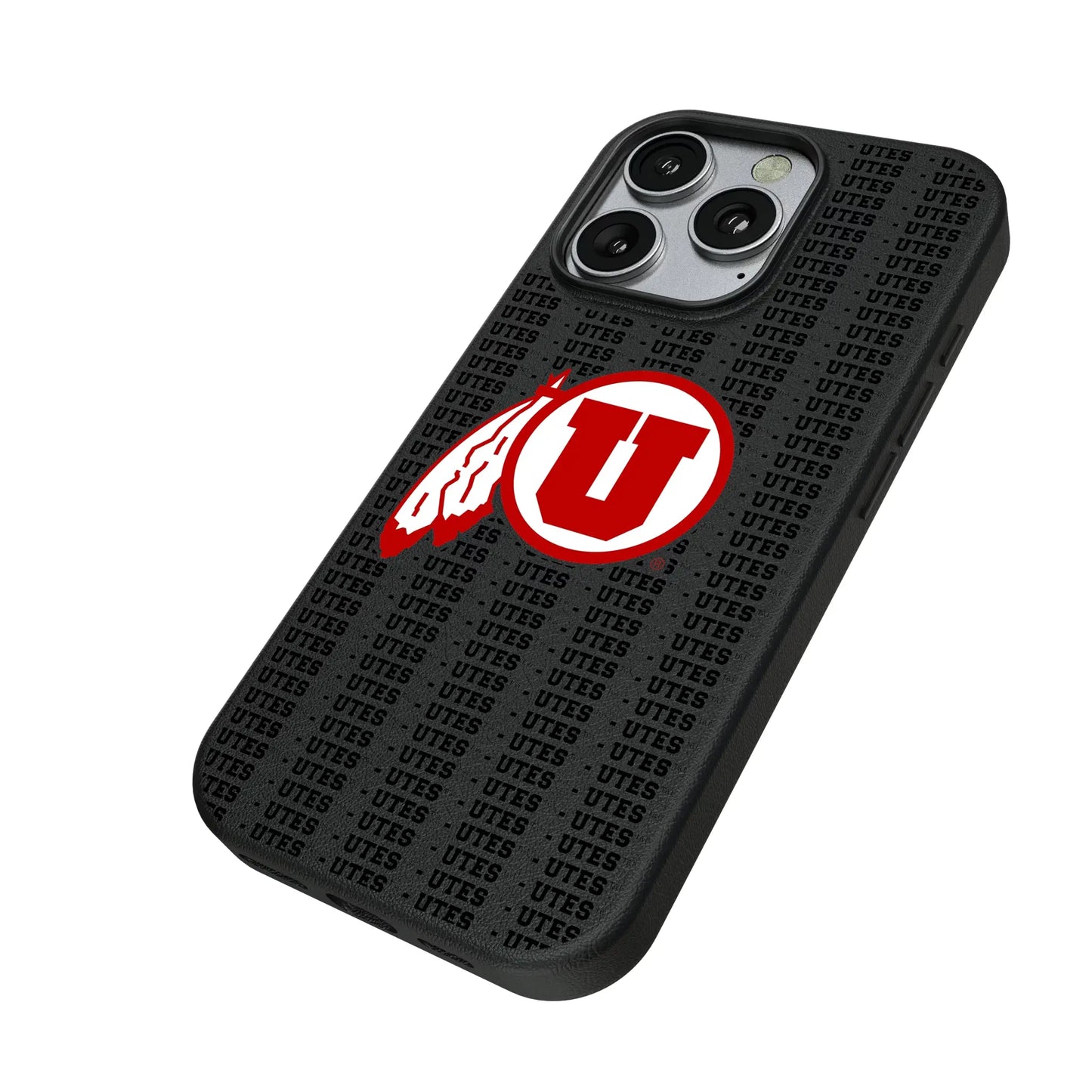 University of Utah Utes Text Backdrop MagSafe Compatible Phone Case for Apple iPhone