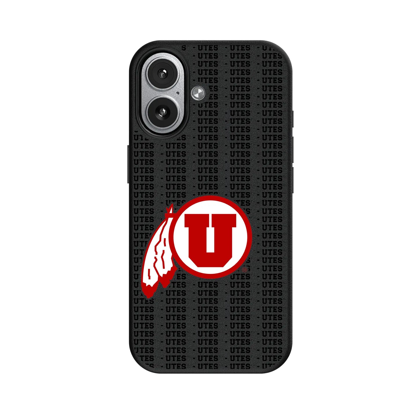 University of Utah Utes Text Backdrop MagSafe Compatible Phone Case for Apple iPhone