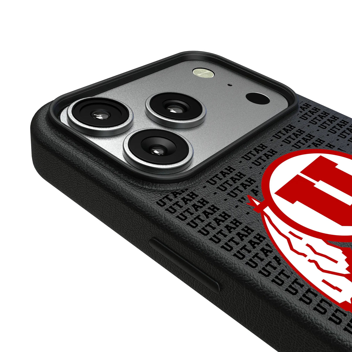University of Utah Utes Text Backdrop MagSafe Compatible Phone Case for Apple iPhone