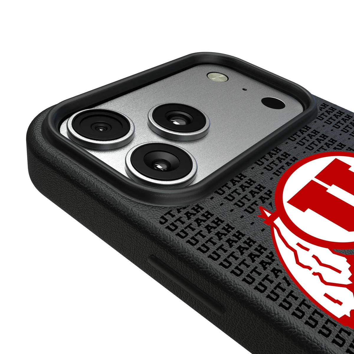 University of Utah Utes Text Backdrop MagSafe Compatible Phone Case for Apple iPhone