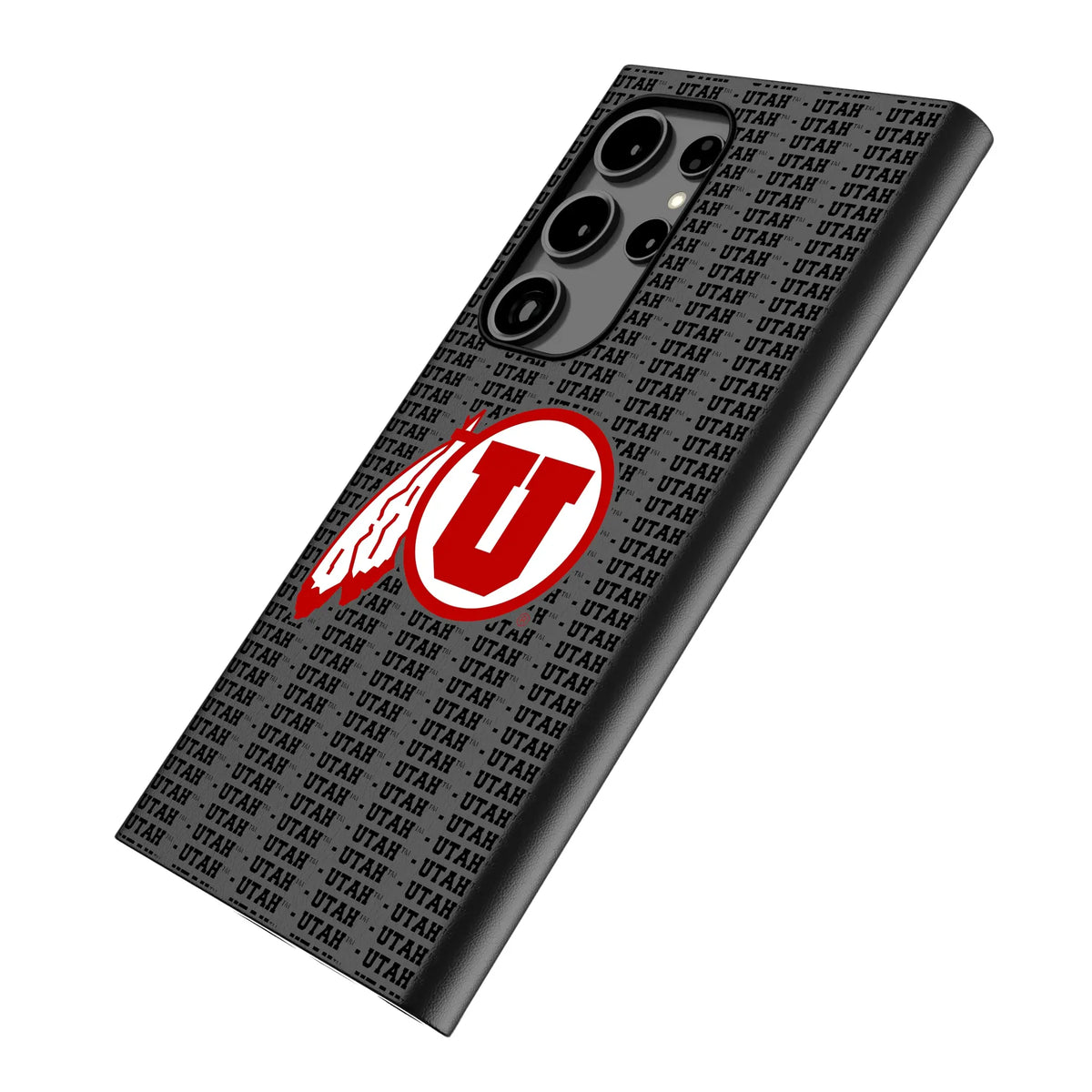 University of Utah Utes Text Backdrop MagSafe Compatible Phone Case for Samsung Galaxy