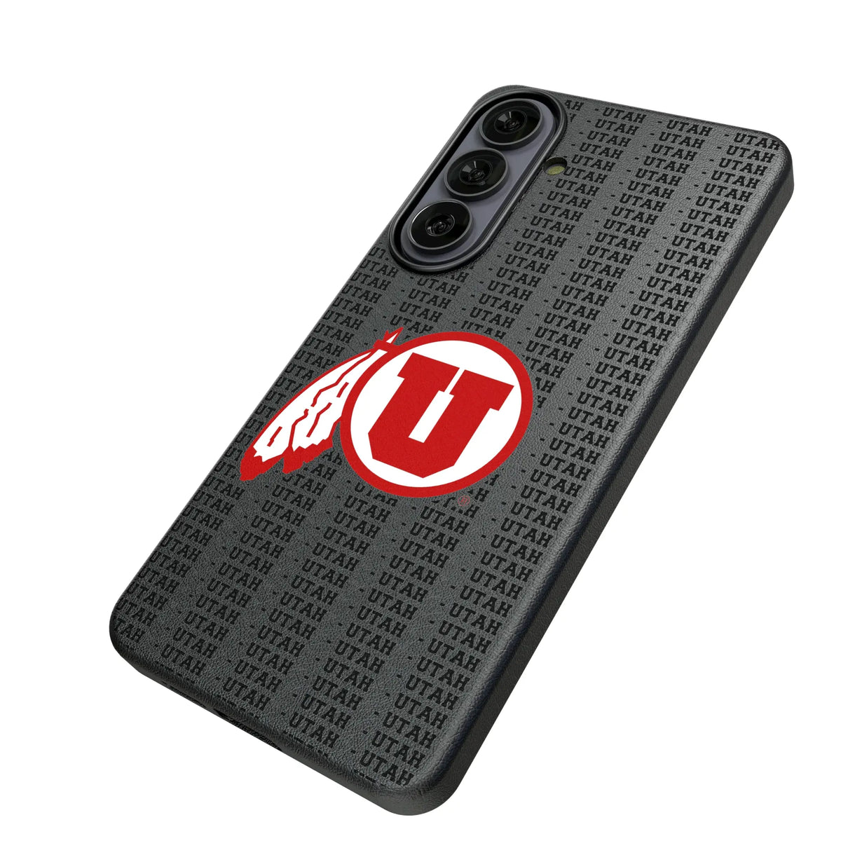 University of Utah Utes Text Backdrop MagSafe Compatible Phone Case for Samsung Galaxy