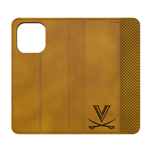 University of Virginia Cavaliers Burn Folio Phone Case for Apple iPhone