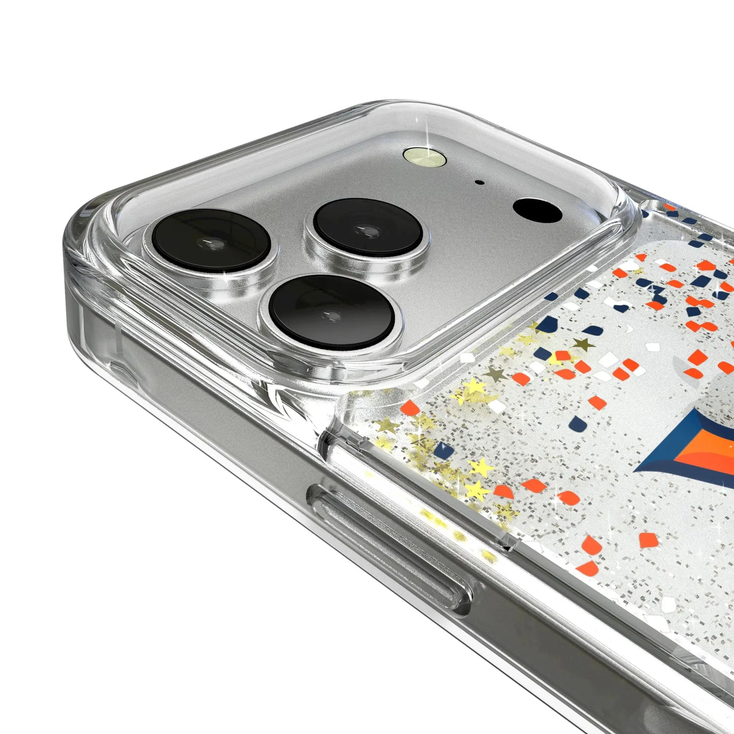 University of Virginia Cavaliers Confetti Glitter Phone Case for Apple iPhone