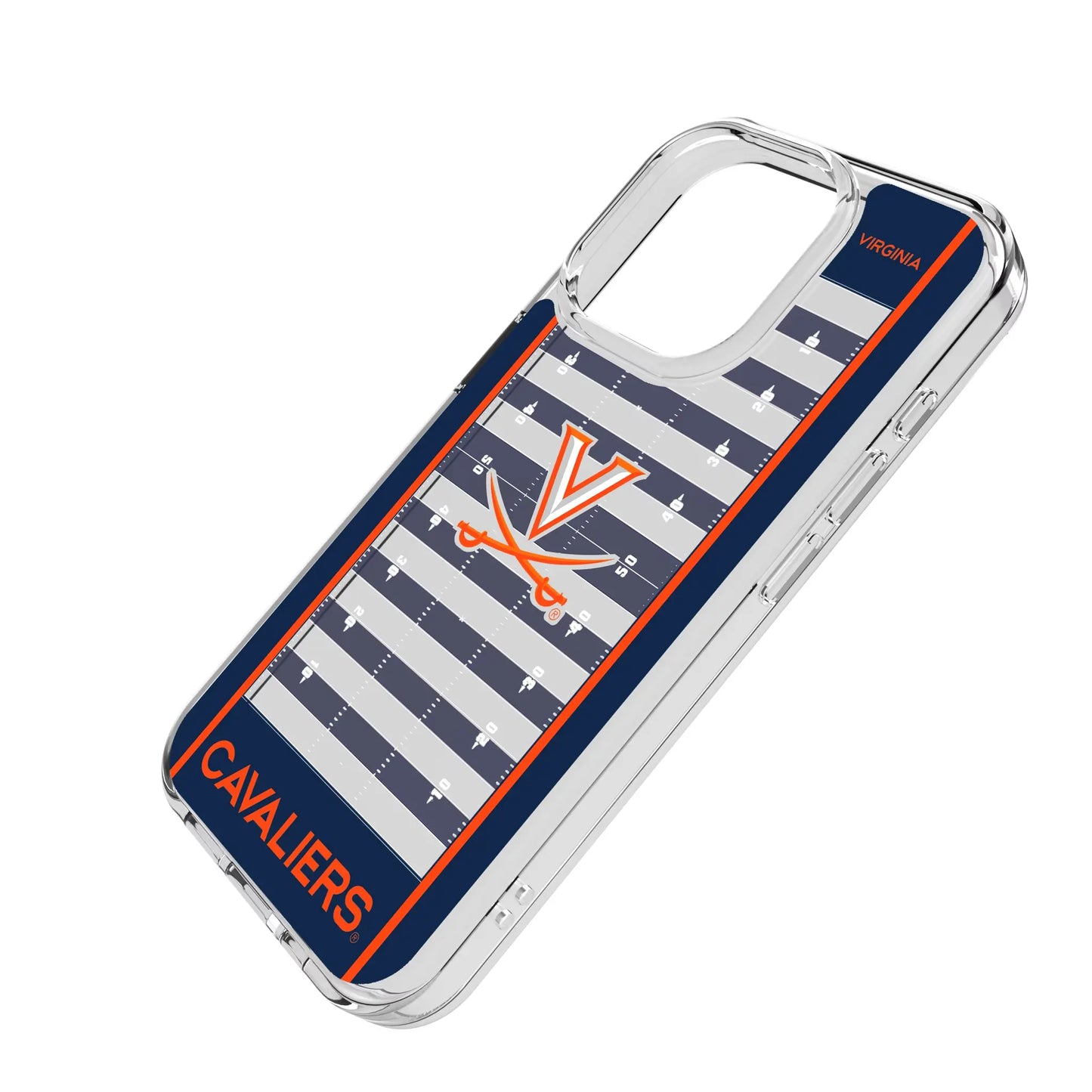 University of Virginia Cavaliers Field Clear Phone Case for Apple iPhone