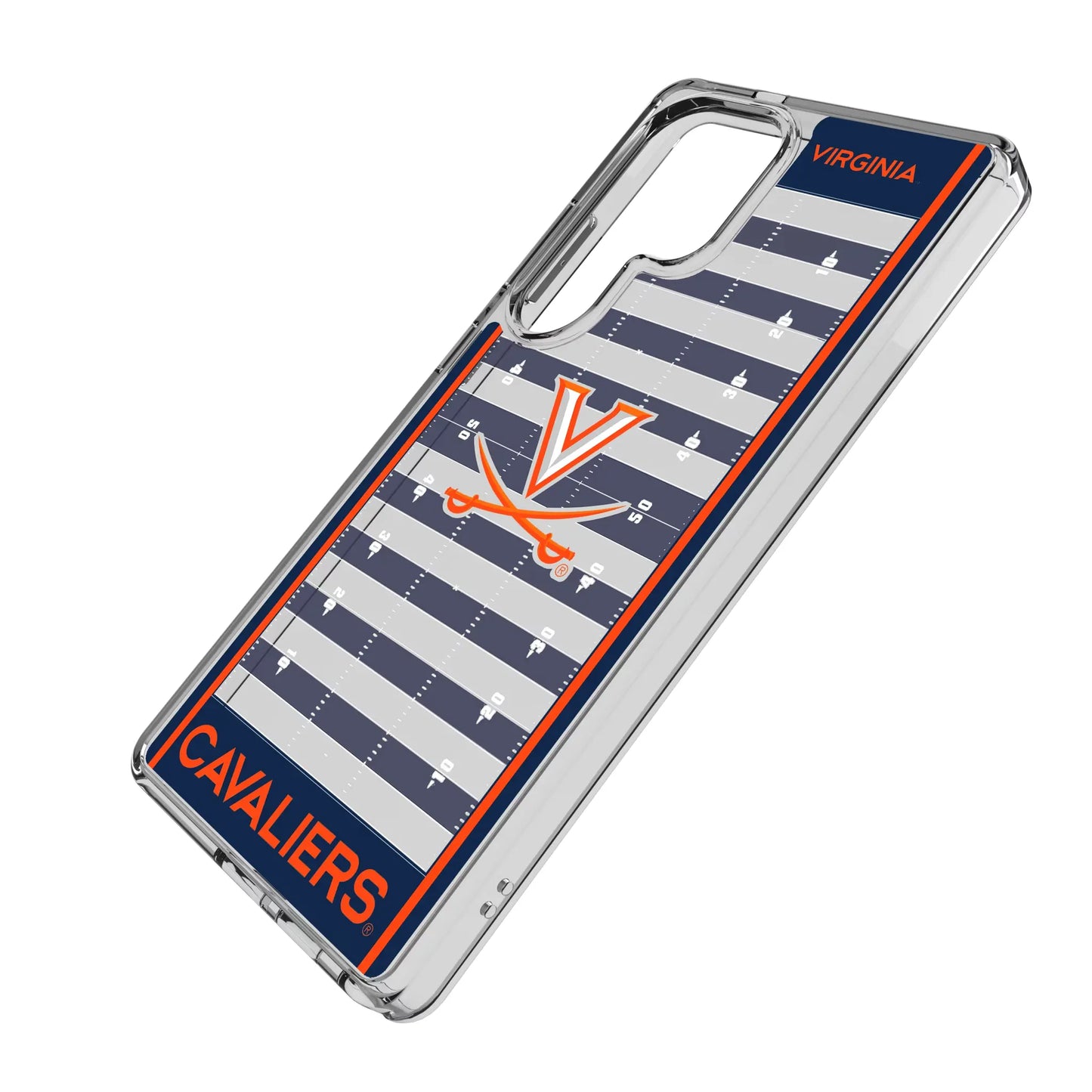 University of Virginia Cavaliers Field Clear Phone Case for Samsung Galaxy