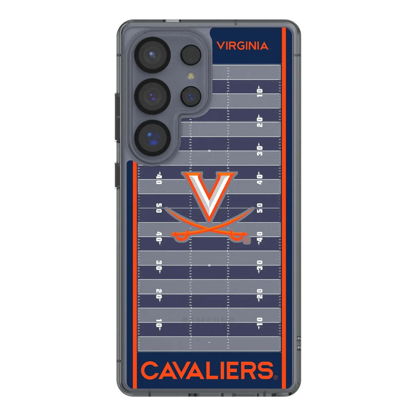 University of Virginia Cavaliers Field Clear Phone Case for Samsung Galaxy