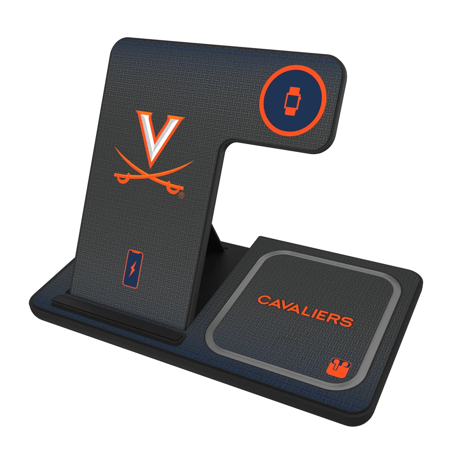 University of Virginia Cavaliers Linen 3 in 1 Charging Station