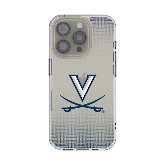 University of Virginia Cavaliers Linen Clear Phone Case for Apple iPhone