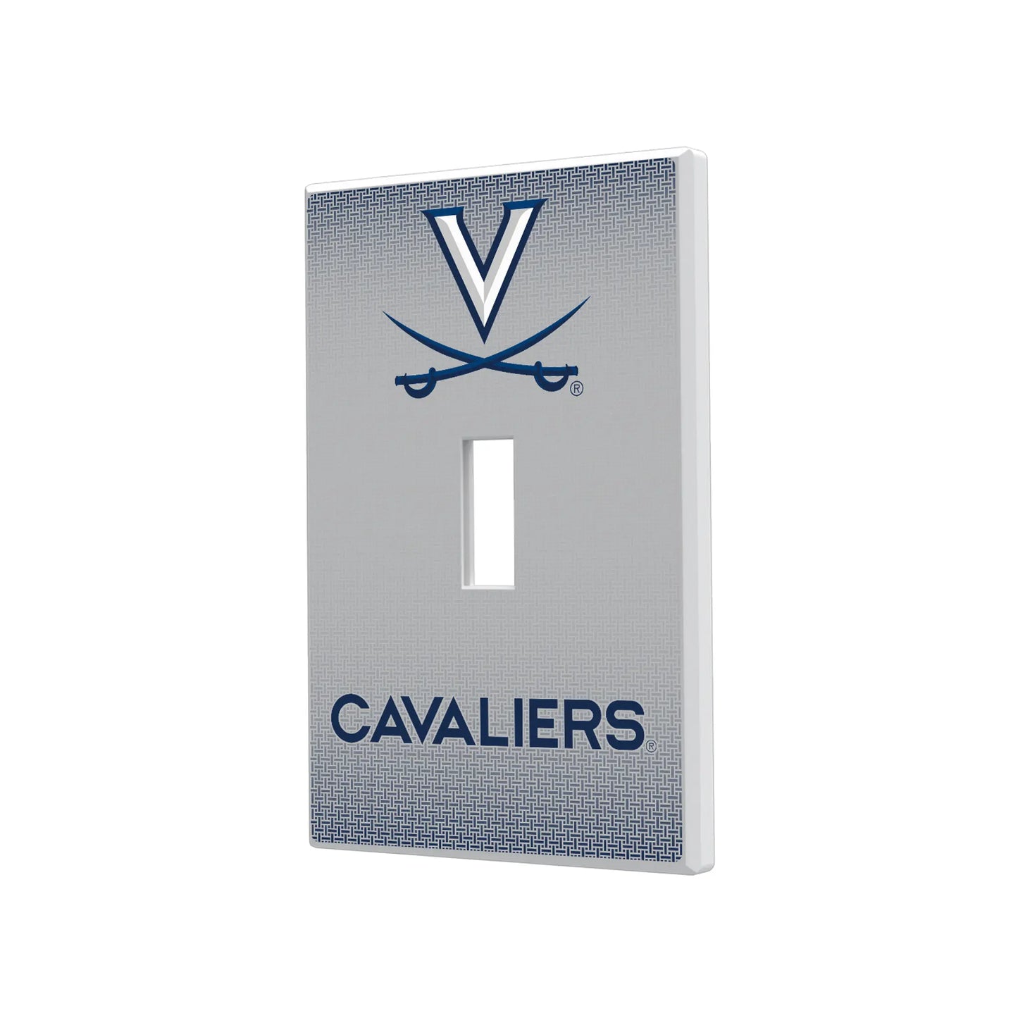 University of Virginia Cavaliers Linen Hidden-Screw Light Switch Plate