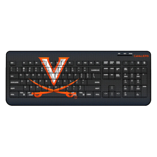 University of Virginia Cavaliers Linen Wireless USB Keyboard