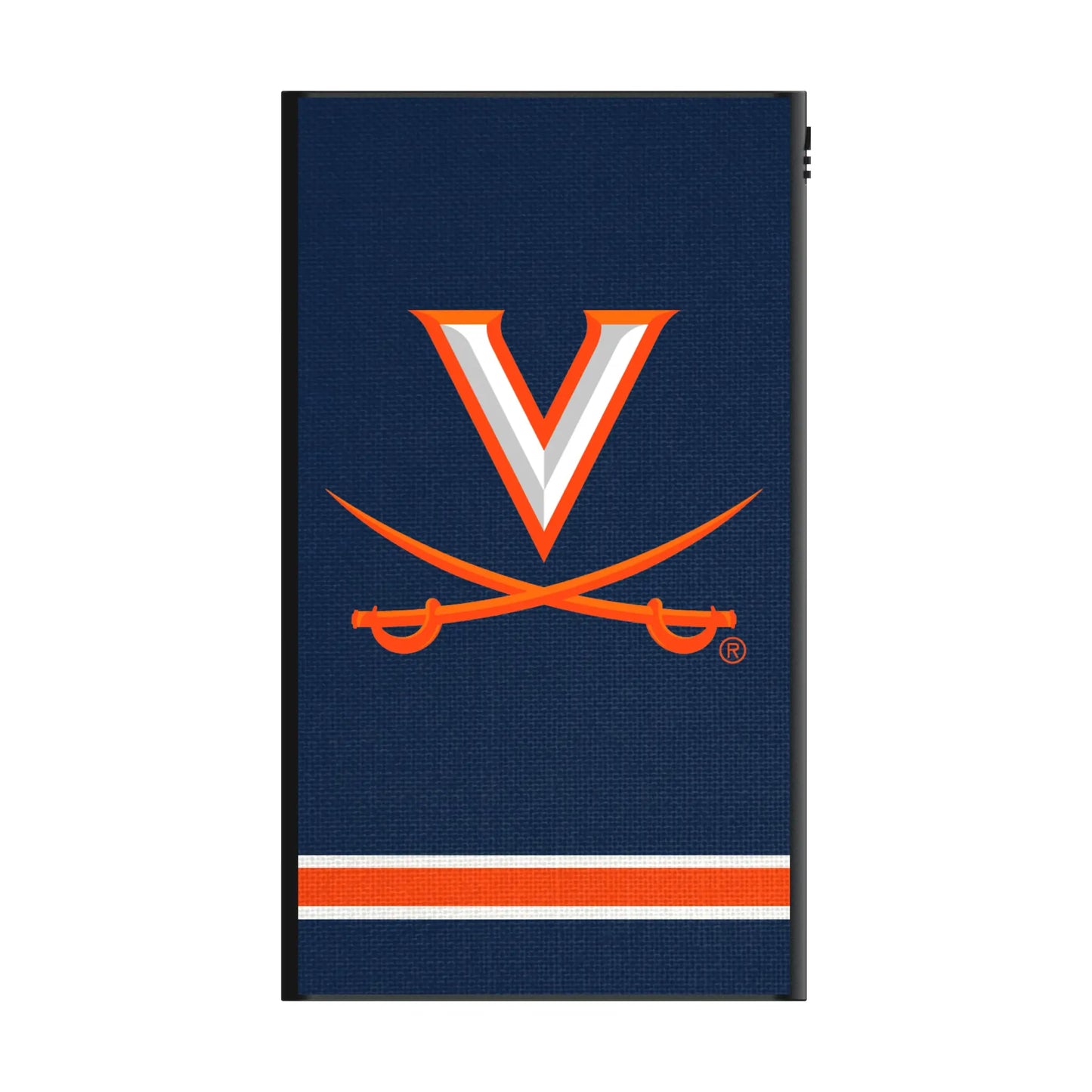 University of Virginia Cavaliers Stripe 5000mAh Flat Powerbank