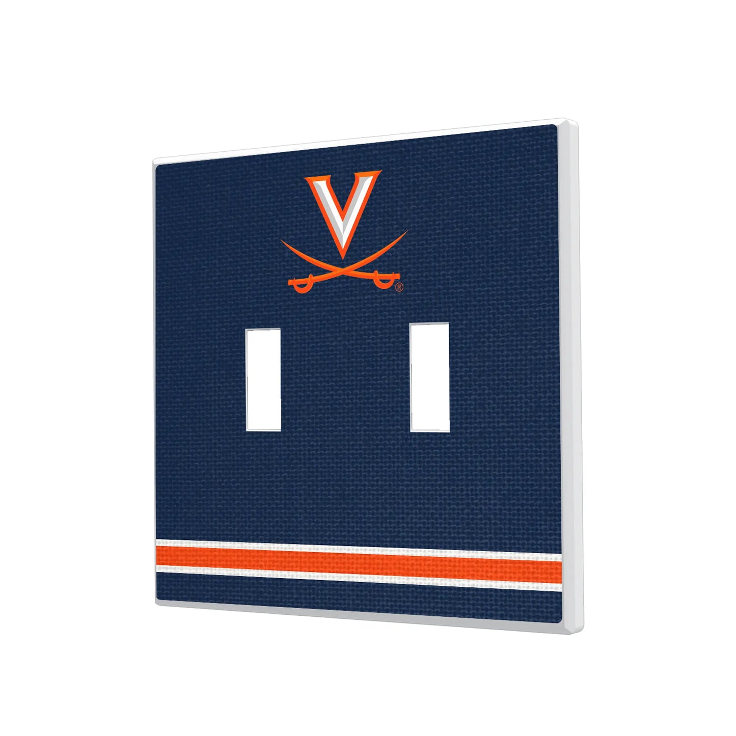 University of Virginia Cavaliers Stripe Hidden-Screw Light Switch Plate