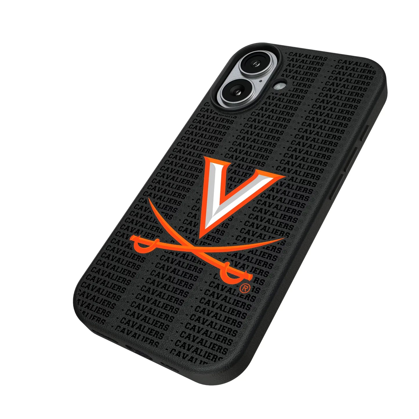 University of Virginia Cavaliers Text Backdrop MagSafe Compatible Phone Case for Apple iPhone